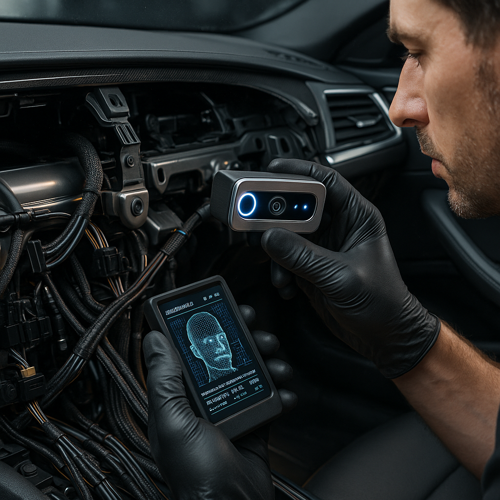 Face recognition ignition concept