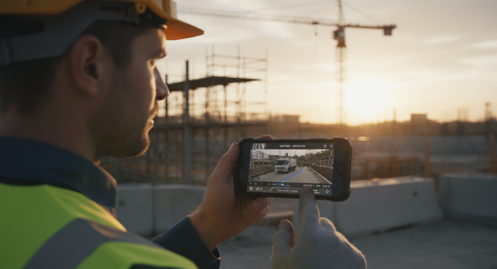Vehicle CCTV installation example